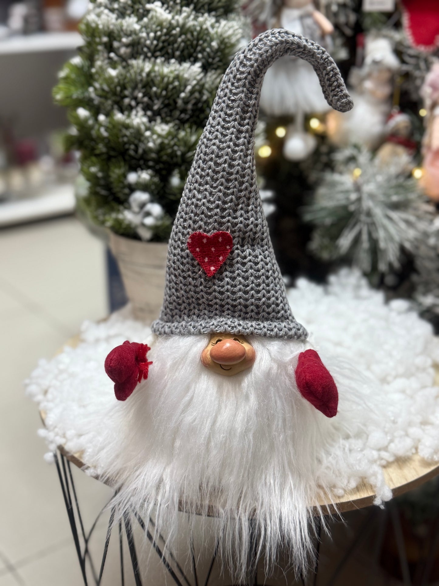 Декоративно коледно джудже от текстил