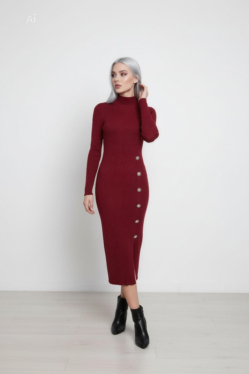 Елегантна и женствена рокля, която подчертава силуета